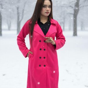Long Premium Overcoat Pink